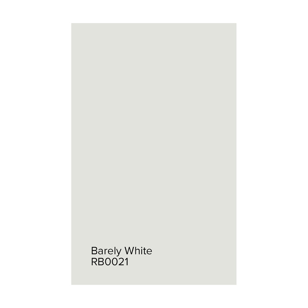 Room and Board Paint by Hirshfield&#39;s Large Paint Swatch of Barely White.