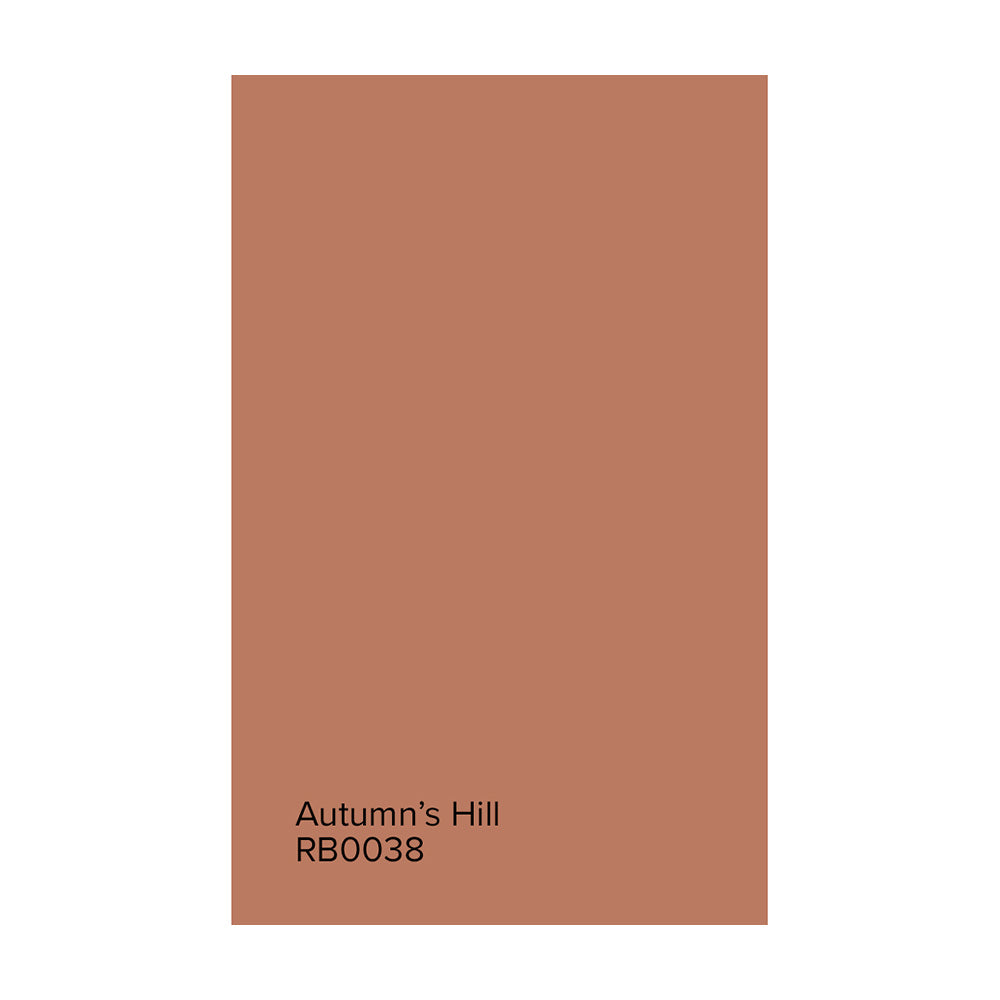 Room and Board Paint by Hirshfield&#39;s Large Paint Swatch of Autumn&#39;s Hill.