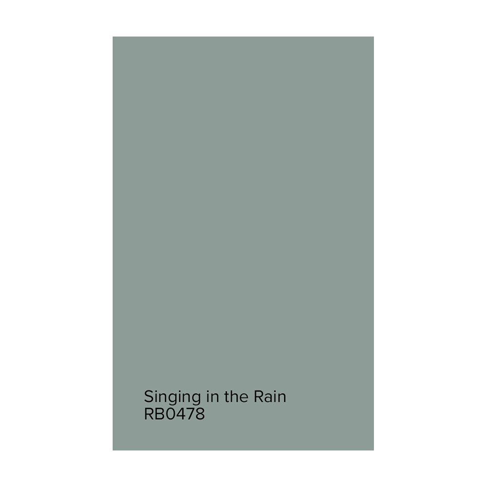 Room and Board Paint by Hirshfield&#39;s Large Paint Swatch of Singing in the Rain.