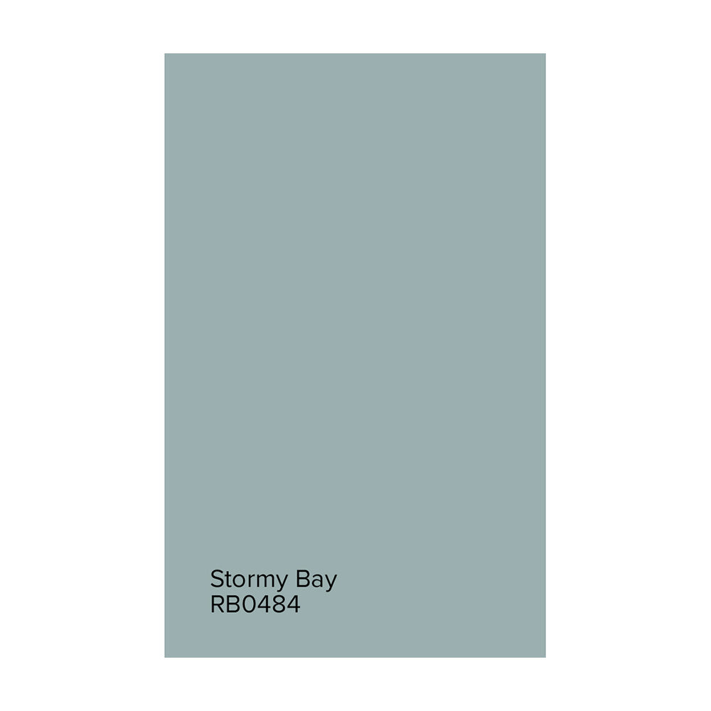 Room and Board Paint by Hirshfield&#39;s Large Paint Swatch of Stormy Bay.