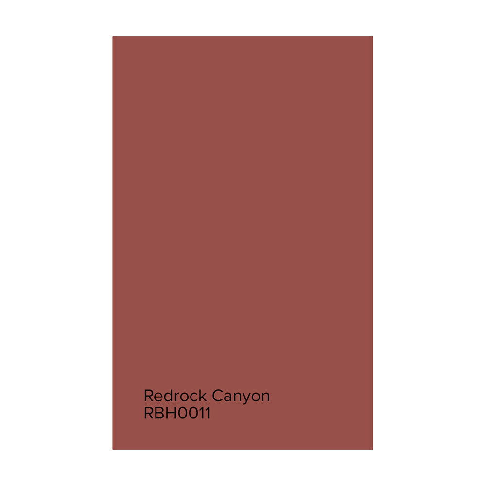 Room and Board Paint by Hirshfield&#39;s Large Paint Swatch of Redrock Canyon.