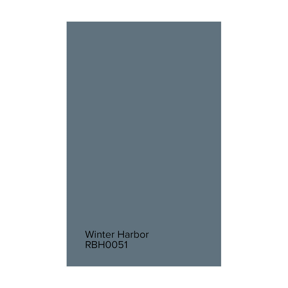 Room and Board Paint by Hirshfield&#39;s Large Paint Swatch of Winter Harbor.